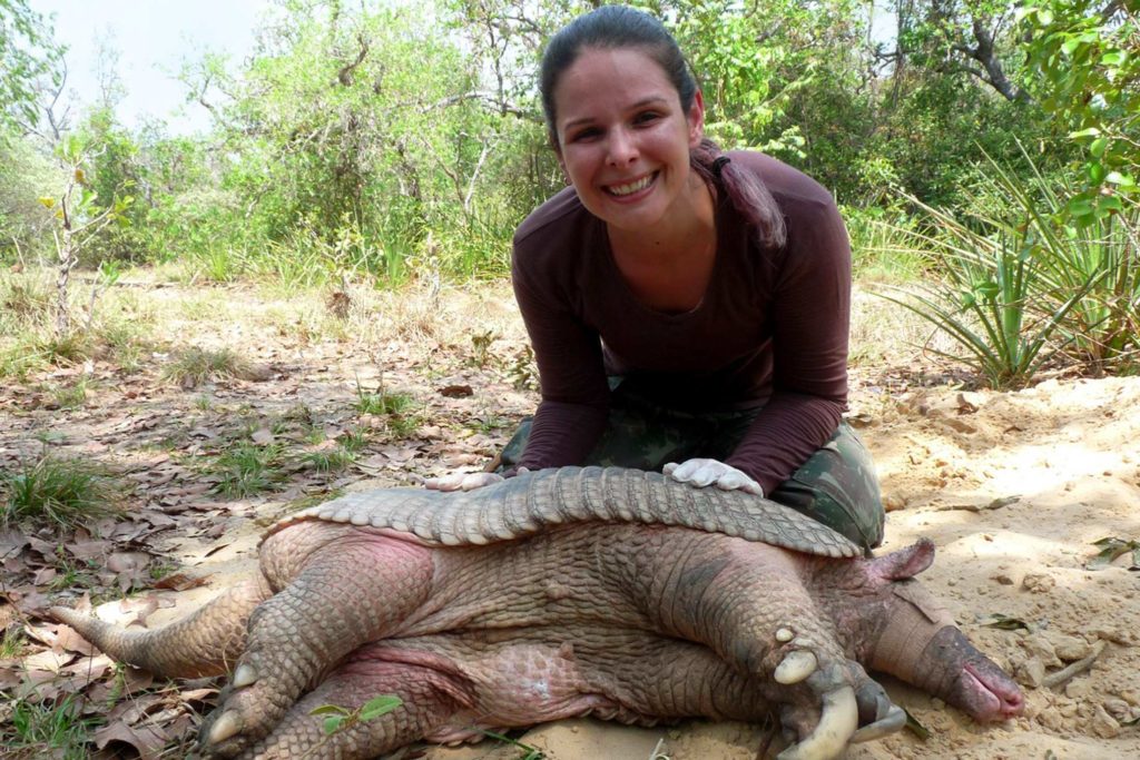 Originally from Rio de Janeiro, Brazil, Nina is a conservation biologist with a Ph.D. in Ecology and Conservation. She is currently a post-doctoral researcher at the University of Florida working on the Giant Armadillo Conservation Program. With the grant from Conservation Nation, Nina is working with local communities and government in the Cerrado savanna in Brazil to promote biodiversity-friendly habitat management to ensure the long-term survival of the vulnerable giant armadillo.