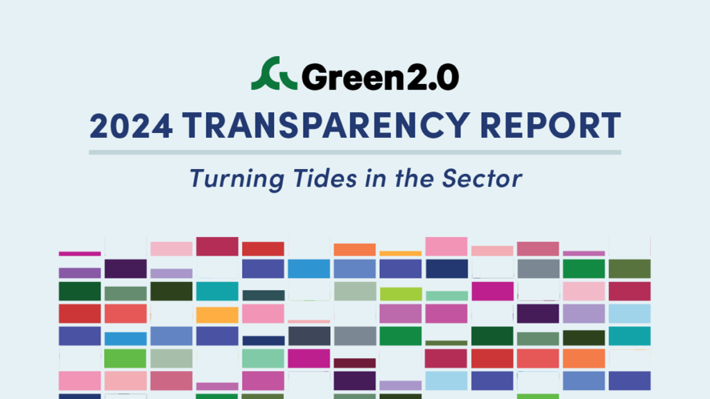 Green 2.0 2024 Transparency Report